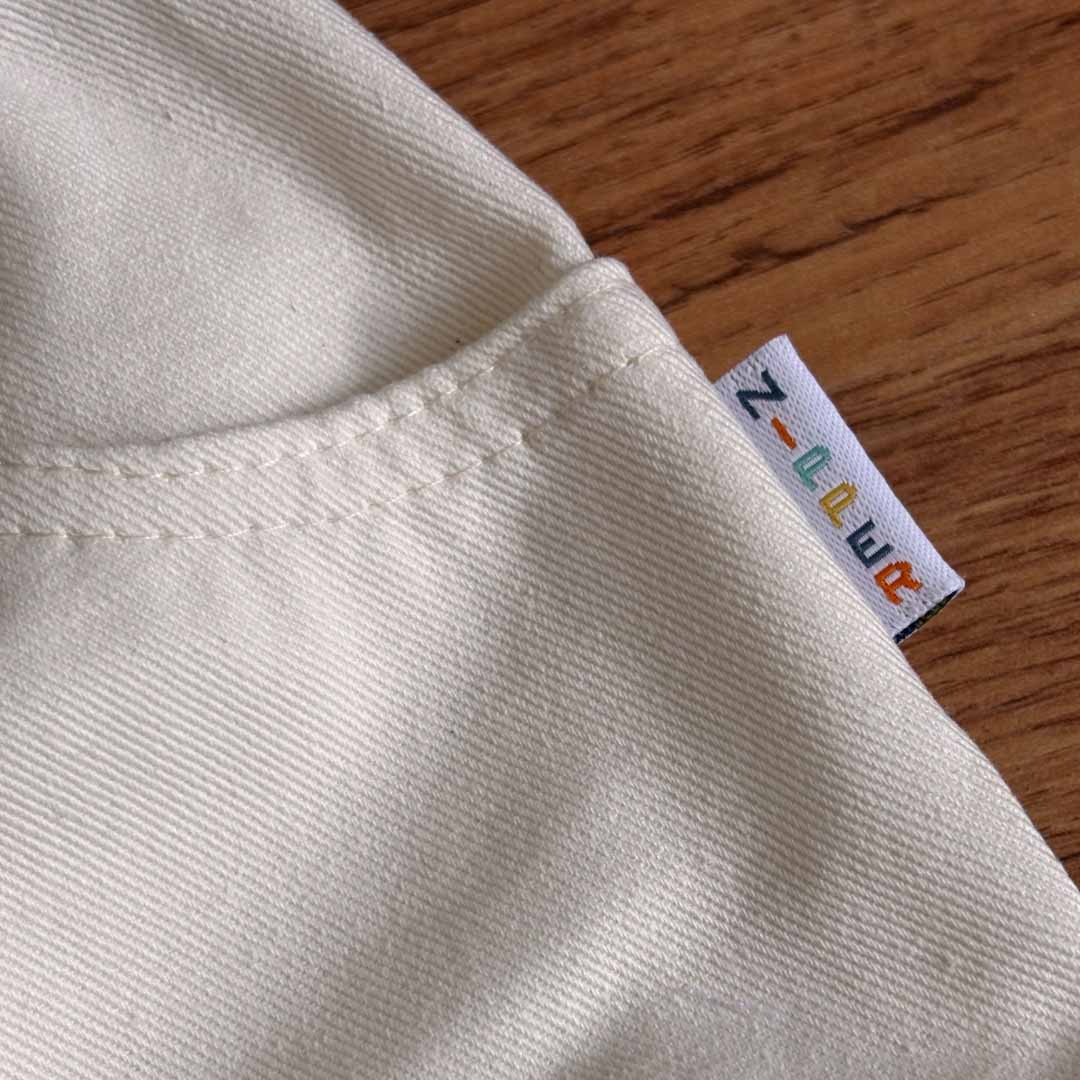 Off White Denim Baggies