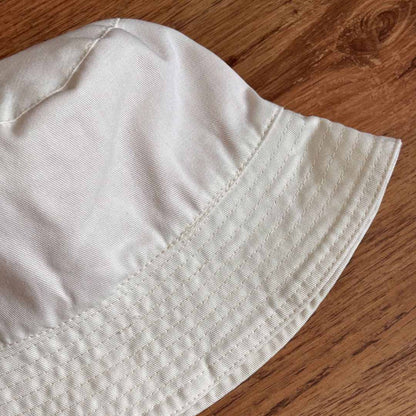 Off White Denim Bucket Hat