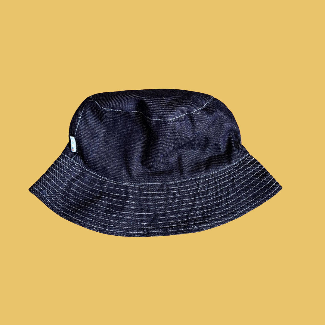 Denim Bucket Hat - Indigo