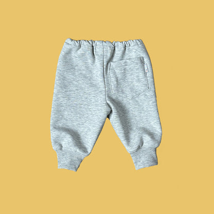 Jersey Tracksuit Trousers - Heather Grey