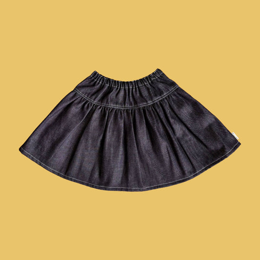 Denim Rara Skirt - Indigo