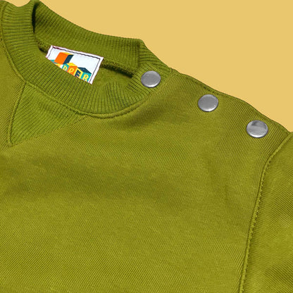 Jersey Tracksuit Jumper - Green