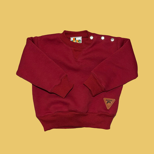 Jersey Tracksuit Jumper - Red