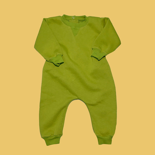 Jersey Snooze Suit - Green