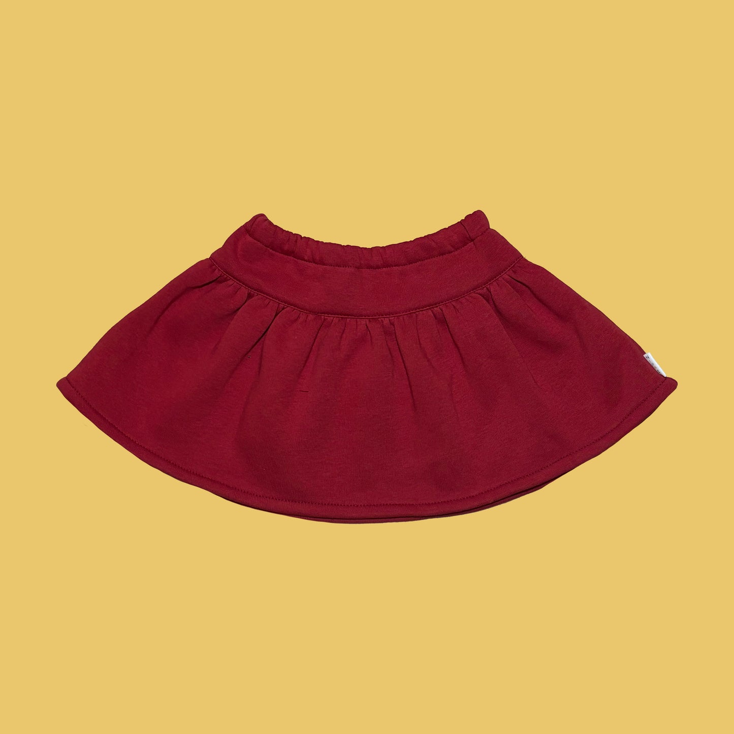 Jersey Rara Skirt - Red