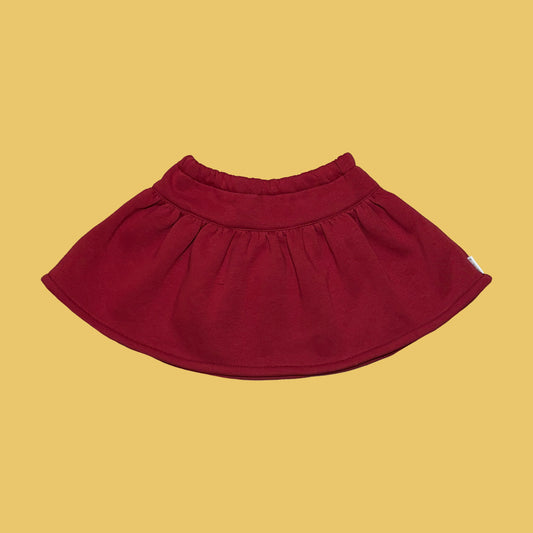 Jersey Rara Skirt - Red